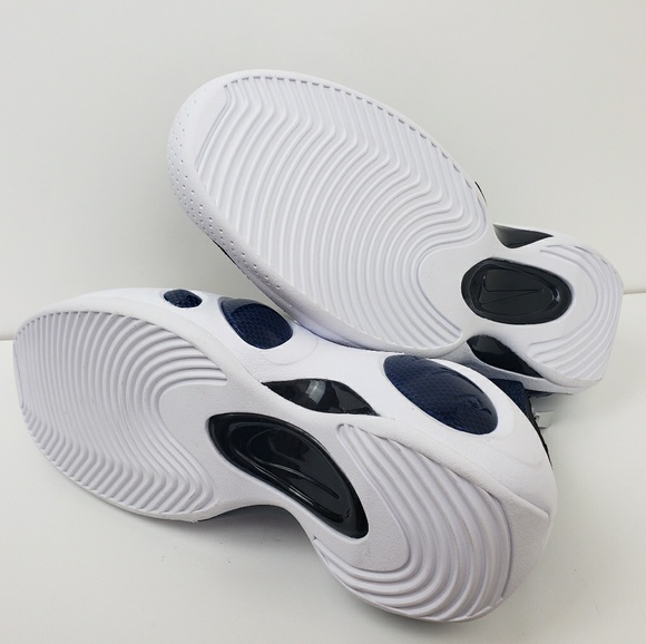 NWOB Nike Flight Bonafide Flyknit Sneaker Blue - Picture 6 of 8